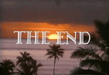 The End Animated GIF
