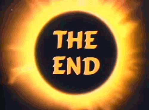 The End Animated GIF