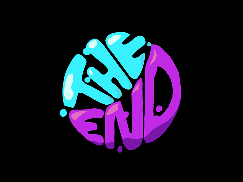 The End Animated GIF