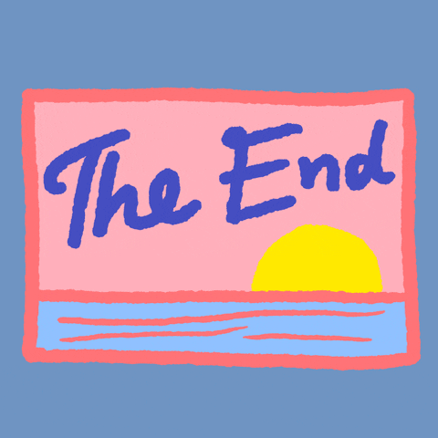 The End Animated GIF