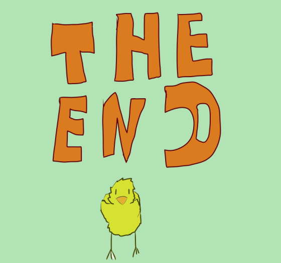 The End Animated GIF