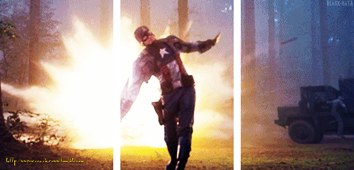 Captain America Animated GIF