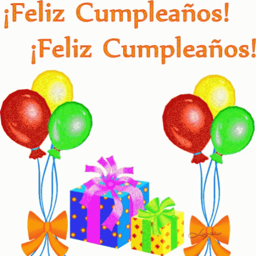 Feliz Cumpleaños Animated GIF