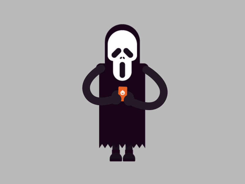 Ghostface Animated GIF
