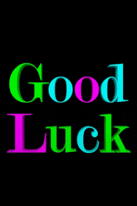 Good Luck Animated GIF