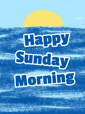 Happy Sunday Animated GIF
