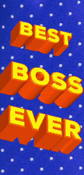 National Boss Day Animated GIF