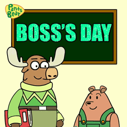 National Boss Day Animated GIF