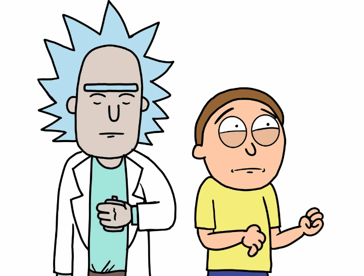 Rick And Morty Animated GIF