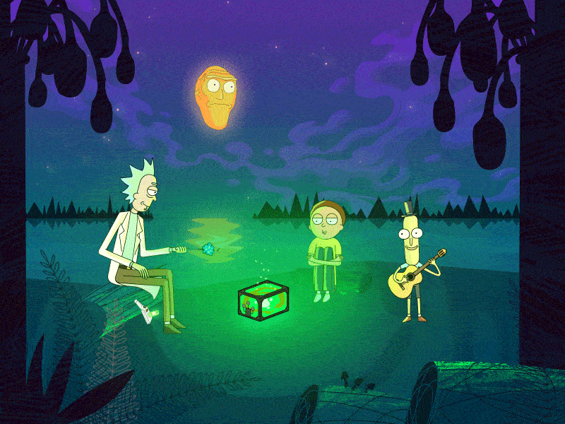 Rick And Morty Animated GIF
