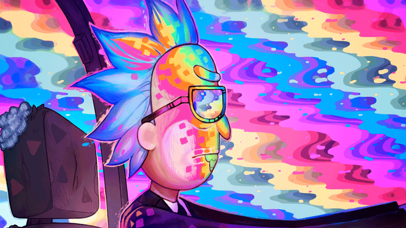 Rick And Morty Animated GIF