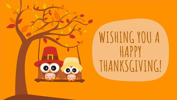 Thanksgiving Animated GIF