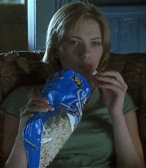 Eating Popcorn Gif