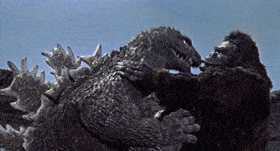 ArtStation  Godzilla vs Kong fan art  Face Off