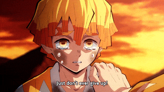 Fictional Character Gif,Hero Gif,Movement Gif,Orange Color Gif,Warrior Gif,Yellow Hair Gif,Zenitsu Agatsuma Gif