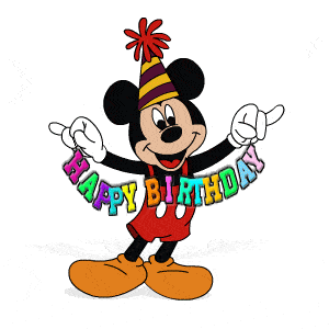 Disney Happy Birthday Gif