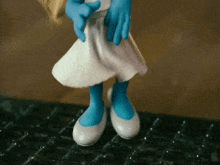 Comic Gif,The Smurfs Gif,Belgian Gif,Blue Gif,Forest Gif,Mushroom House Gif,Small Gif