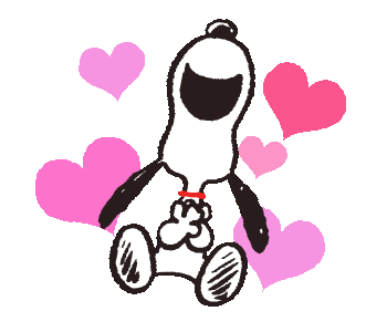 Snoopy Valentine Gif