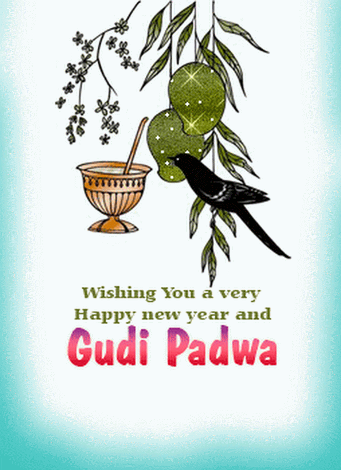 April Gif,Celebration Gif,Festively Gif,Hindu Gif,India Gif,New Year's Day Gif,Samvatsarādi Gif,Ugadi (Gudi Padwa) Gif