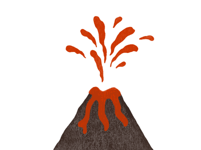 Volcano Gif - IceGif